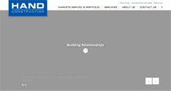 Desktop Screenshot of handconstruction.com